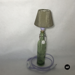Lampe vieille bouteille...